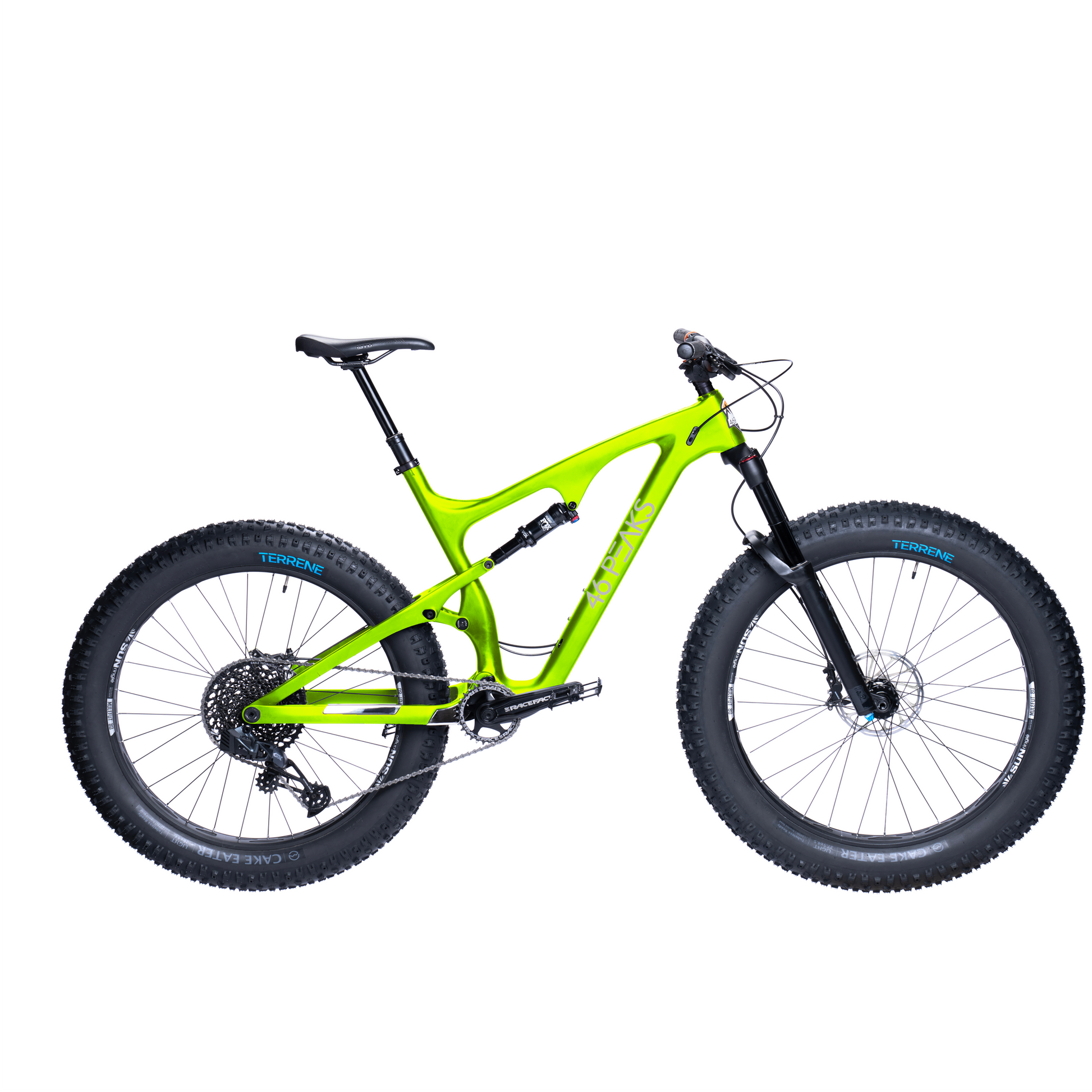 Full top suspension fatbike